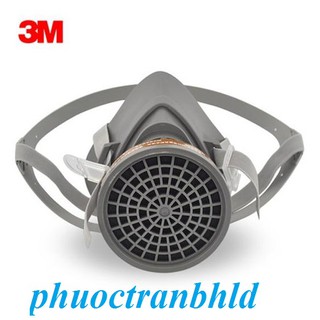 [HÀNG CHÍNH HÃNG] MẶT NẠ PHÒNG ĐỘC 3M 3200 KÈM PHIN LỌC 3M 3301K-100 + 3M 3301CN