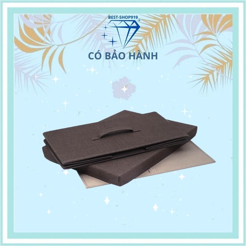 Hộp Vải Đựng Đồ DAISO Đa Năng Cao Cấp Thùng Đựng Quần áo Lót Vỏ Chăn Cỡ Lớn Không Cần Tủ Có thể gấp gọn[Hàng Xuất Khẩu]