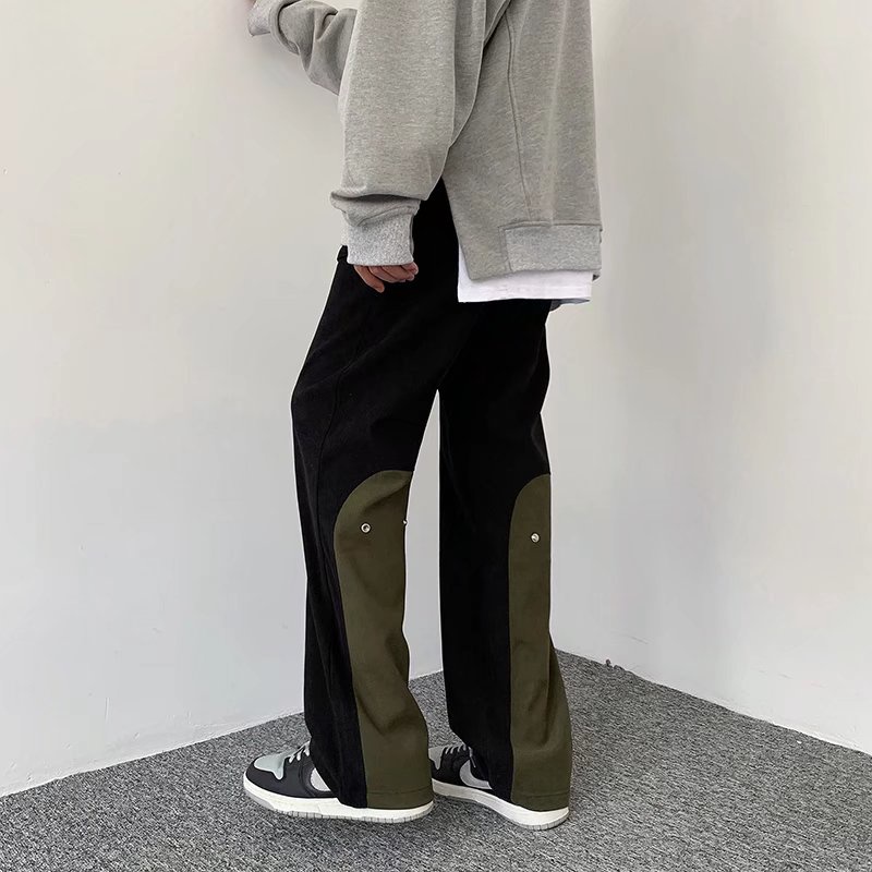 Quần Dài Thể Thao Có Dây Kéo Phong Cách Hip Hop Đường Phố Âu Mỹ Cho Nam