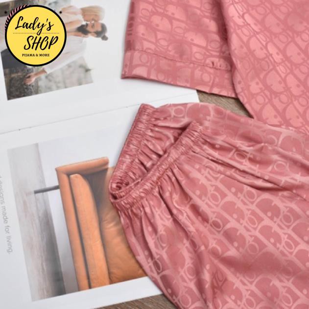 [FREESHIP] Đồ Ngủ💚Đồ Bộ Pijama Lụa Gấm Tay Ngắn-Quần Dài Cao Cấp [ẢNH THẬT+VIDEO | BigBuy360 - bigbuy360.vn