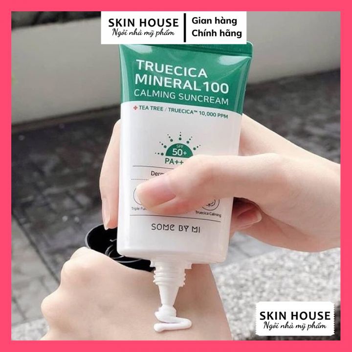 Kem Chống Nắng Some By Mi Aha Bha Pha - Kem chống nắng Some By Mi Truecica Mineral 100 SPF50+/PA+++ 50ml
