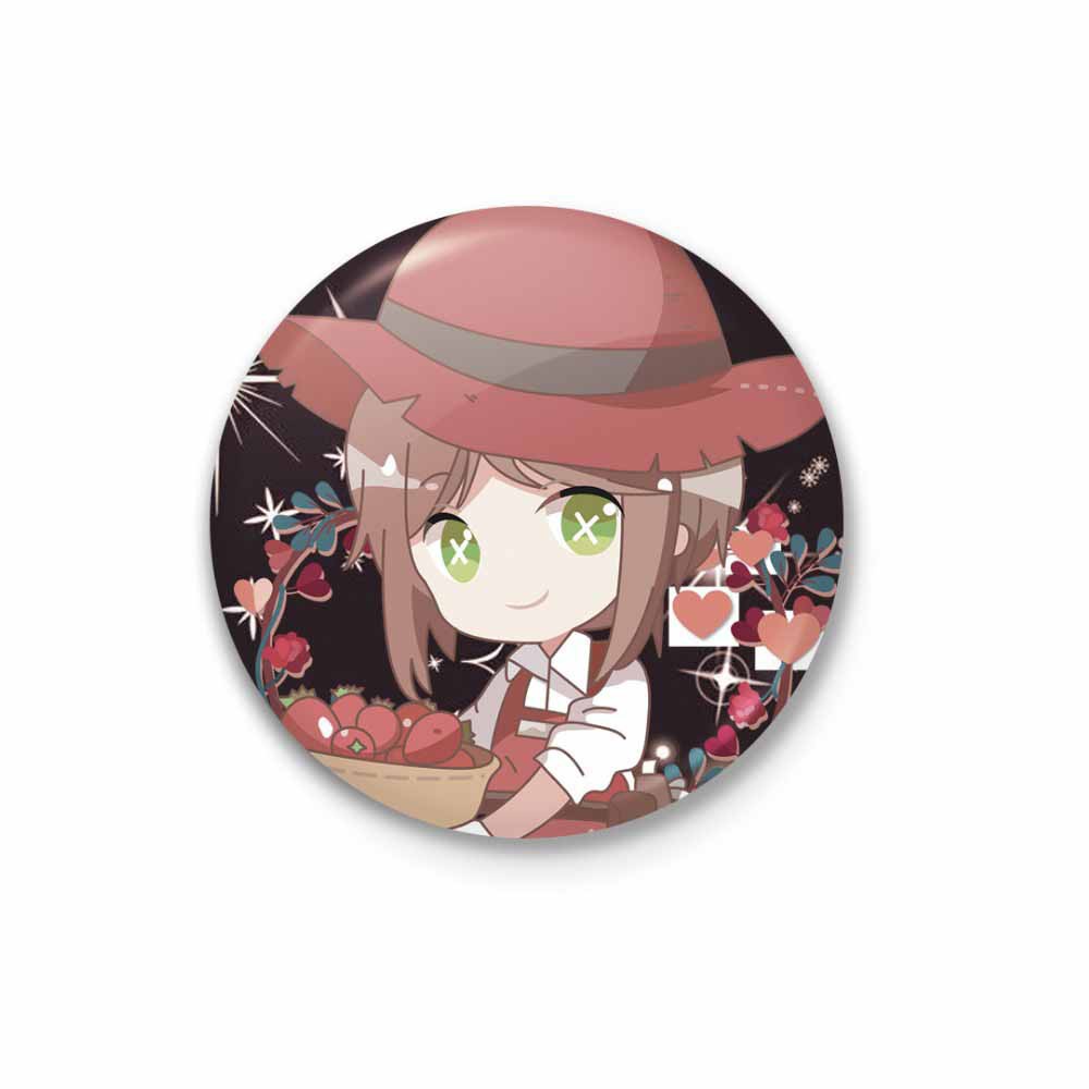 Huy hiệu IN HÌNH Identity V Nhân cách thứ năm game anime chibi dễ thương