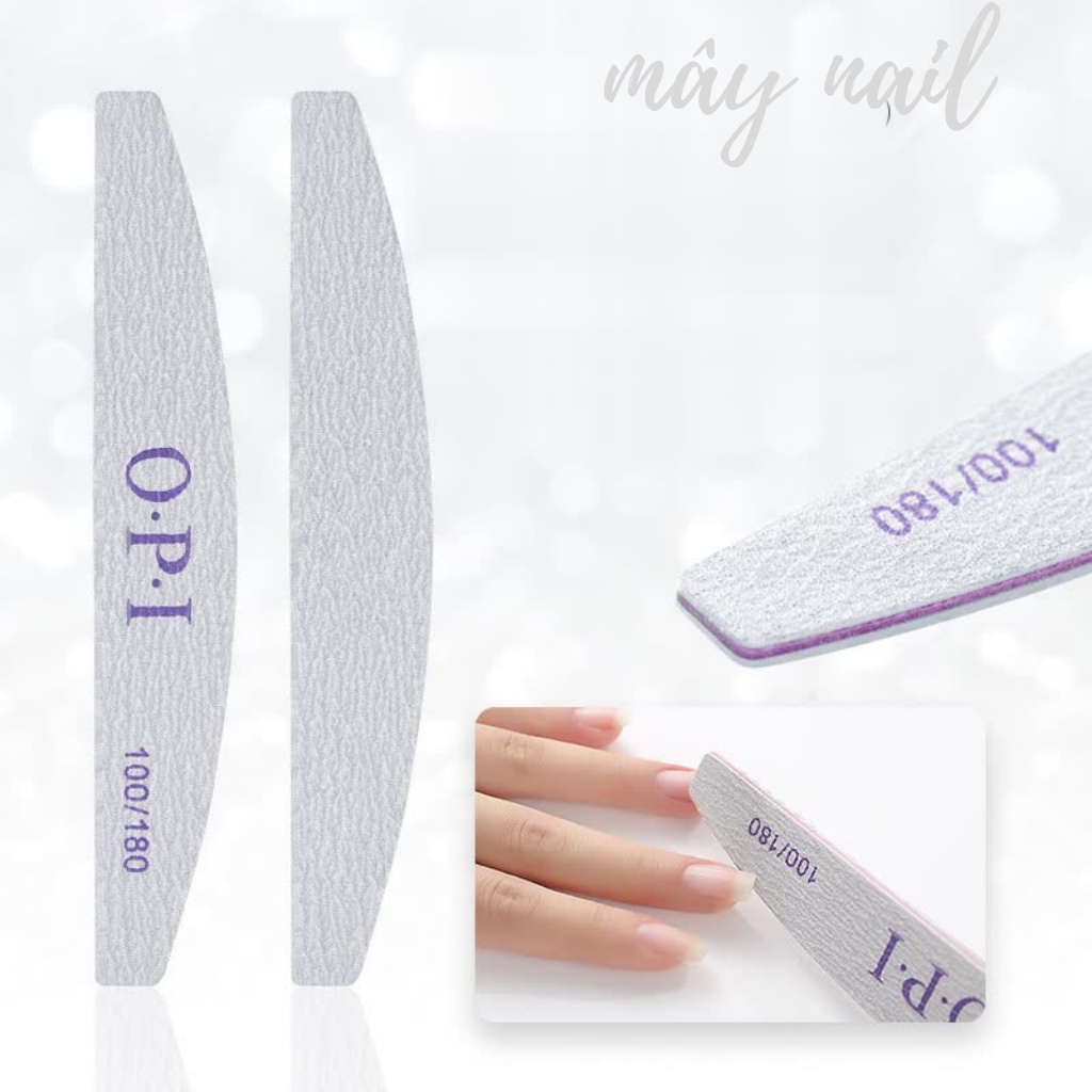 Dũa móng opi - loại dày đủ 5 hình chuyên dụng cho dân làm móng