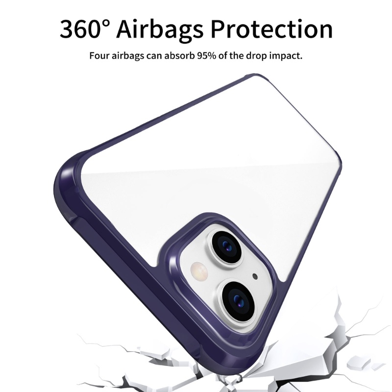 Ốp Điện Thoại Trong Suốt Chống Dấu Vân Tay Cho Iphone 14 14 Max 14 Pro 14 Pro Max