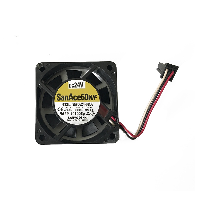 Quạt tản nhiệt 3 dây 60*60mm 24v SanAce 60 9WF0624H7D03