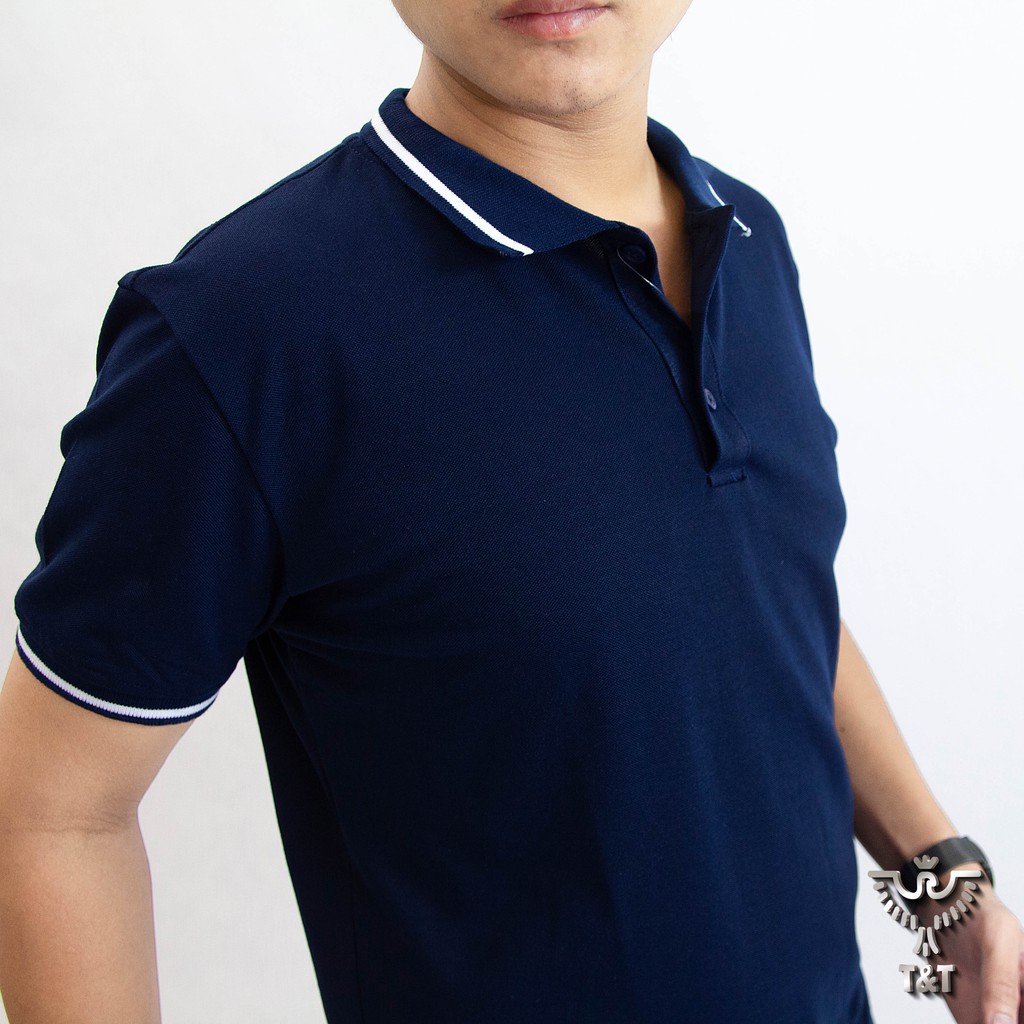 Áo thun nam áo polo nam cổ bẻ tay ngắn chất thun cotton co dãn thoáng mát kiểu dáng hàn quốc PL202