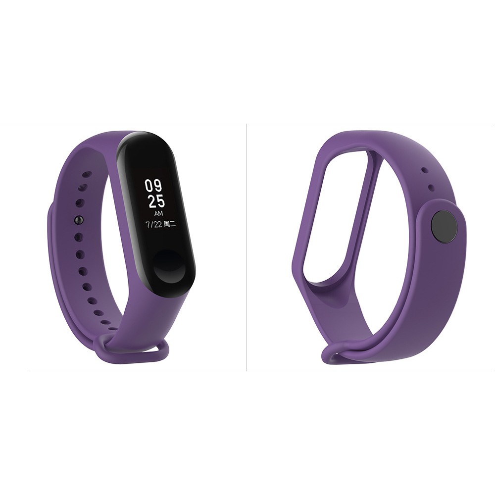 15 màu sắc dây đeo cổ tay cho Xiaomi Mi Band3, Miband 3, Miband 4 miband4 Silicone