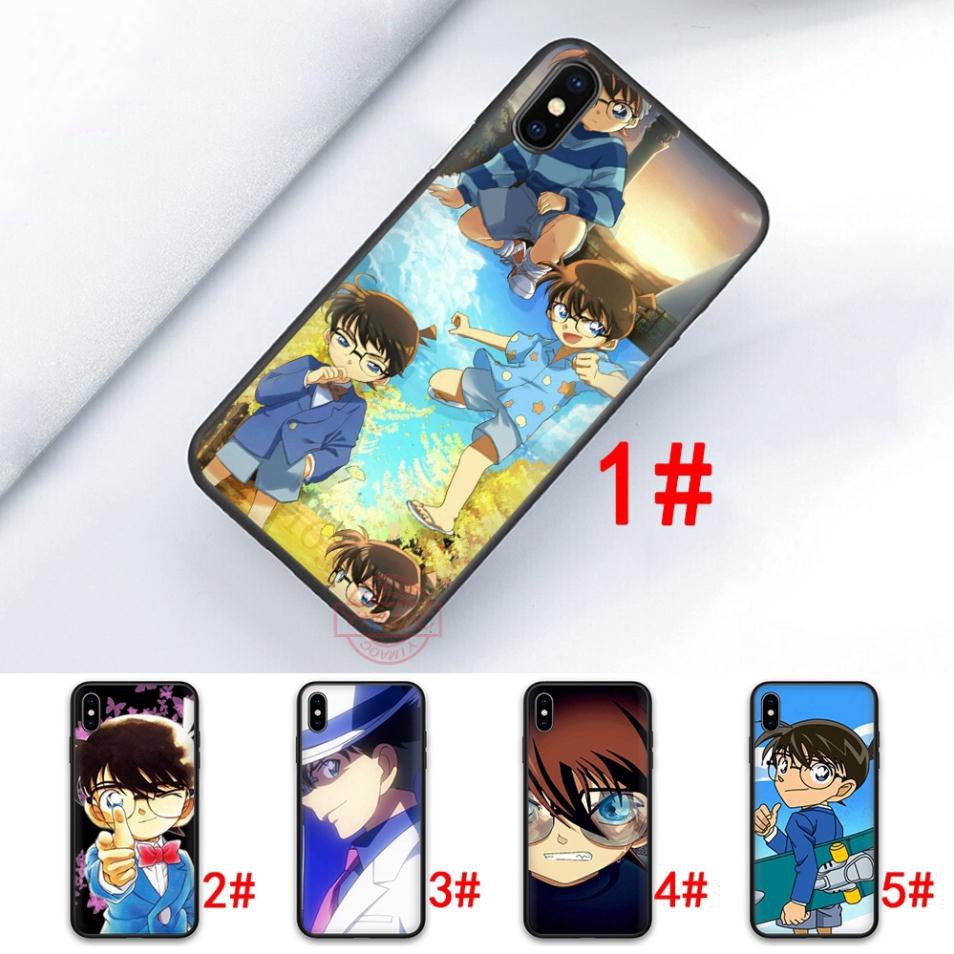 Ốp điện thoại họa tiết anime Conan cho Iphone6/6s/6+/6s+/7/8//7+/8+/X/XR/Xs/XsMax