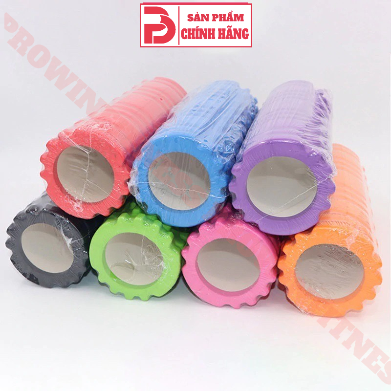 Con lăn giãn cơ Foarm Roller Massage tập gym Yoga thể thao cao cấp Prowin Fitness