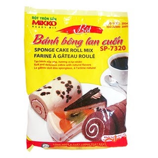 Bột bánh bông lan cuộn trộn sẵn MIKKO 7320 1kg