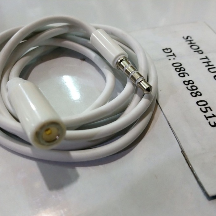 Cáp nối dài âm thanh chuẩn 3.5mm_4 điểm cực - Cáp dài 1M
