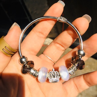 Vòng tay charm vương miện