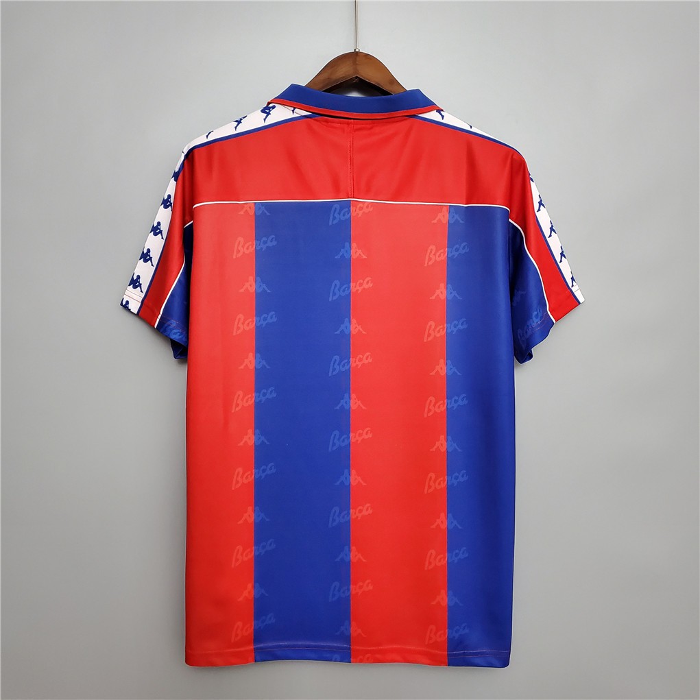 Áo Bóng Đá Đội Tuyển Barcelona 92-95 Phong Cách Retro