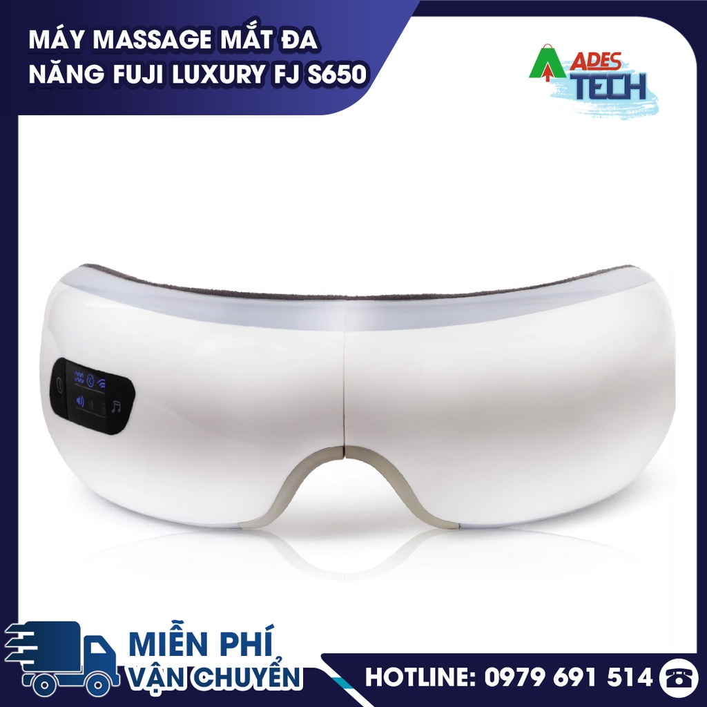 Máy Massage Mắt Đa Năng Fuji Luxury FJ S650 - Giảm đau mỏi mắt, quầng thâm, cải thiện thị lực