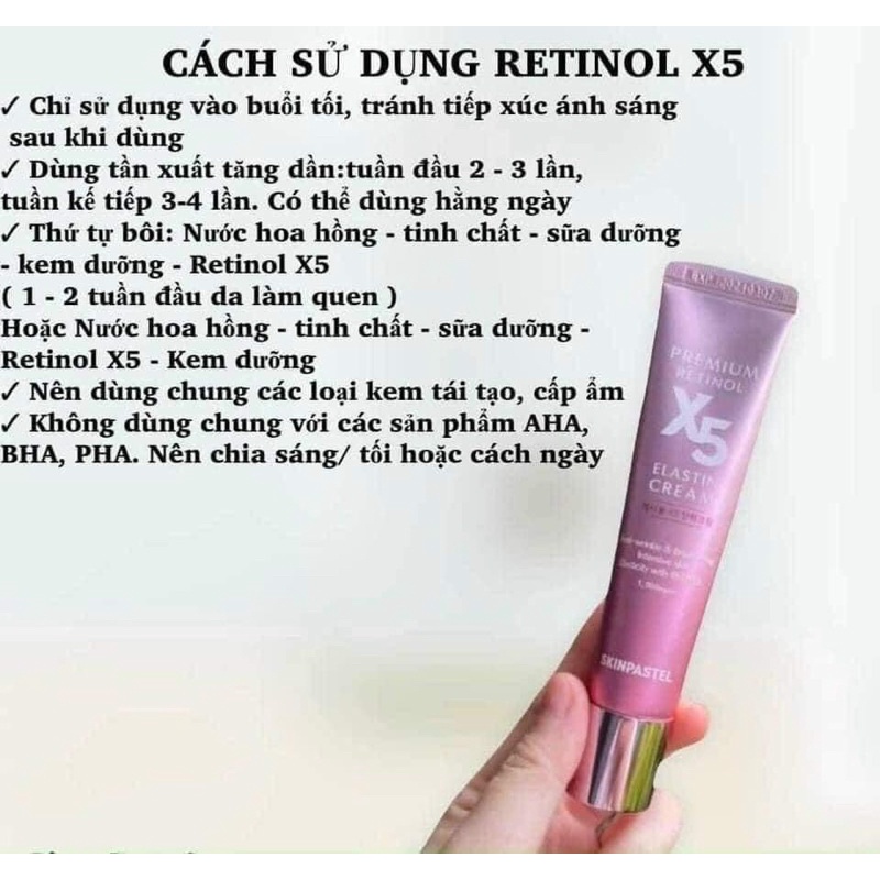 KEM DƯỠNG RETINOL X5 ☪️💟