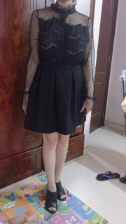 Áo ren lưới