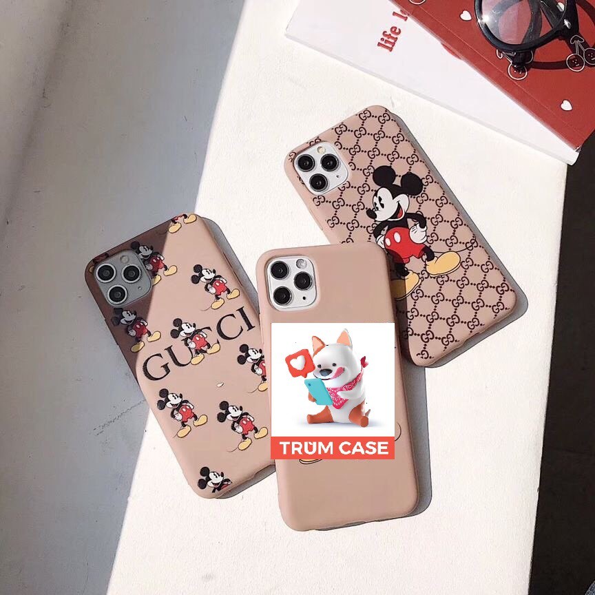 Ốp lưng iphone TPU in hình chuột Mickey cực xinh  full dòng ip 6,6s/6P,7,8/7P/X,XSMAX/XSMAXPRO- ốp iphone