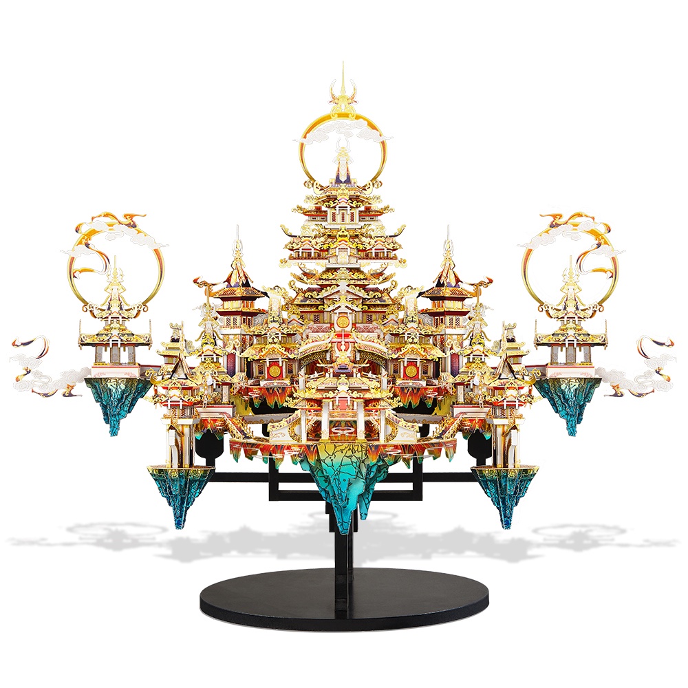 Bộ Đồ Chơi Lắp Ráp Mô Hình 3D Bằng Kim Loại Dành Cho Trẻ Em Và Người Lớn