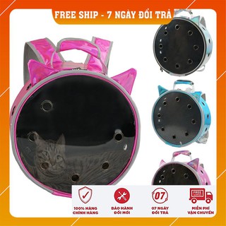 Balo Cho Chó Mèo Hình Tai Mèo ✔️BÁN BUÔN✔️ Phi Hành Gia - Chất Liệu Da Cao Cấp cho bé dưới 5kg thoải mái