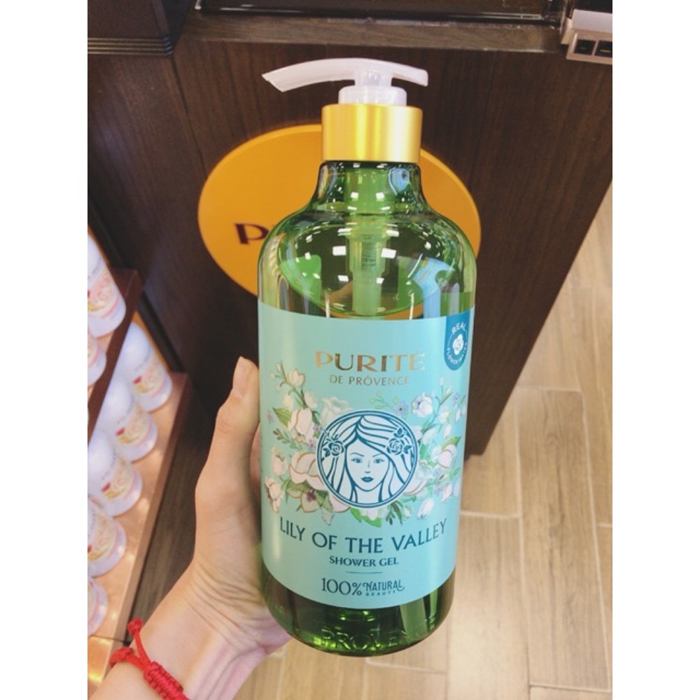 Sữa Tắm Thiên Nhiên Purite Hoa Linh Lan 850ml