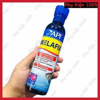 Dung dịch trị thối vây, nấm, rách đôi, nhiễm khuẩn cho cá cảnh api melafix
