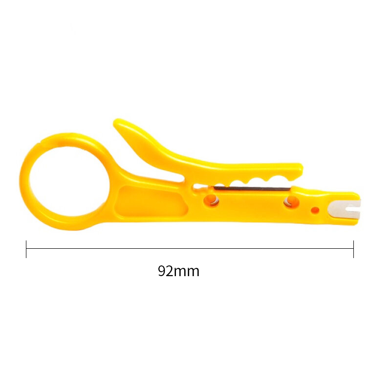 AMPCOM Bộ 3 công cụ cắt sợi dây cắt dây mini di động Impact Punch Down Tool 110 Blade cho dây cáp mạng