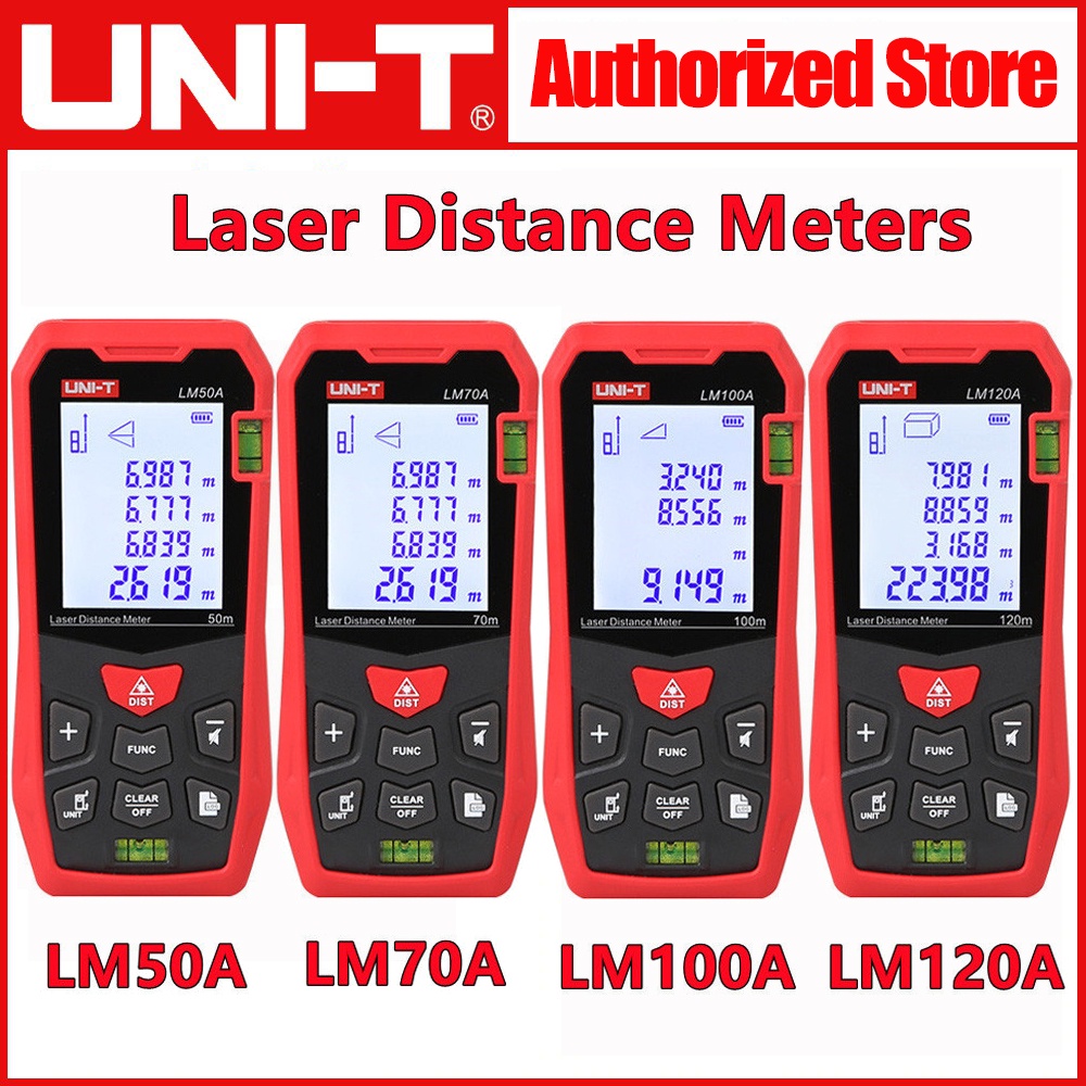 Máy Đo Khoảng Cách Bằng Laser Uni-T LM50A LM70A LM100A LM120A