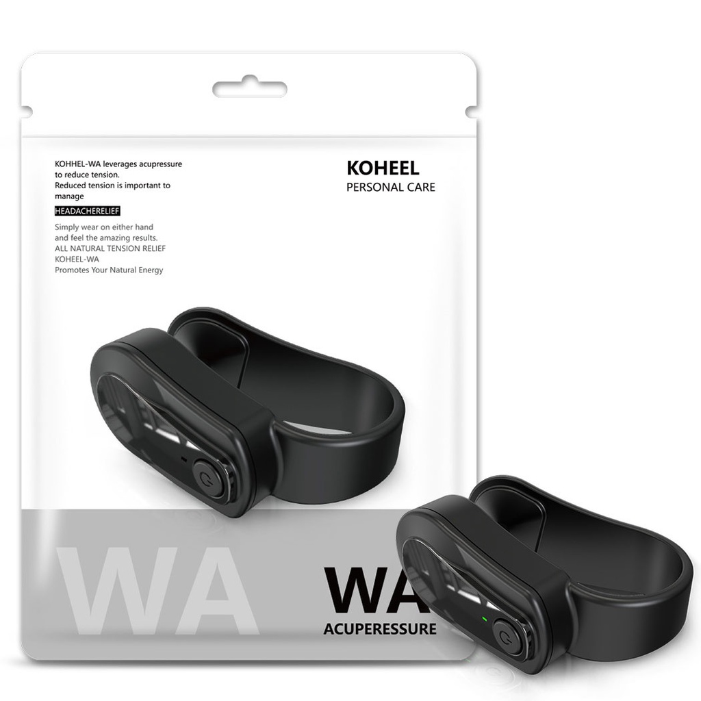 KOHEEL Migraine Bấm Huyệt Giảm Căng Thẳng Bấm Huyệt Cỡ Lớn (1 Đếm)