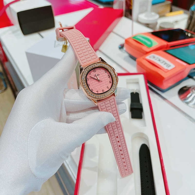 Đồng hồ nữ Scottie 31mm dây silicon bền bỉ sang trọng Mai Luxury Watch SC9145