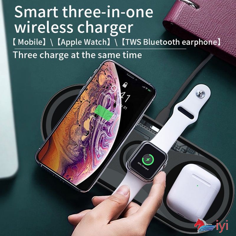 Đế Sạc Nhanh Không Dây 15w Cho Điện Thoại