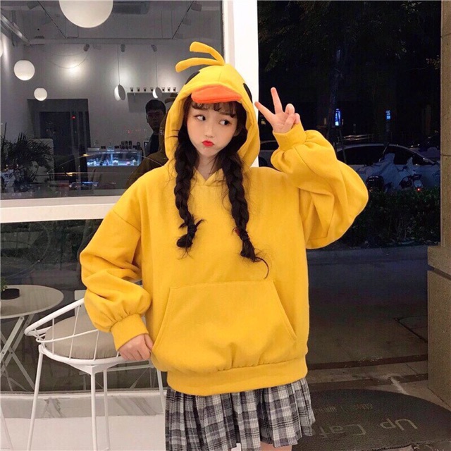 Áo hooodie vịt nữ | BigBuy360 - bigbuy360.vn