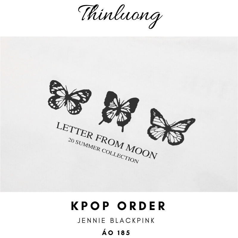 (Sẵn - video ) Áo thun form cotton trắng Jen A3j