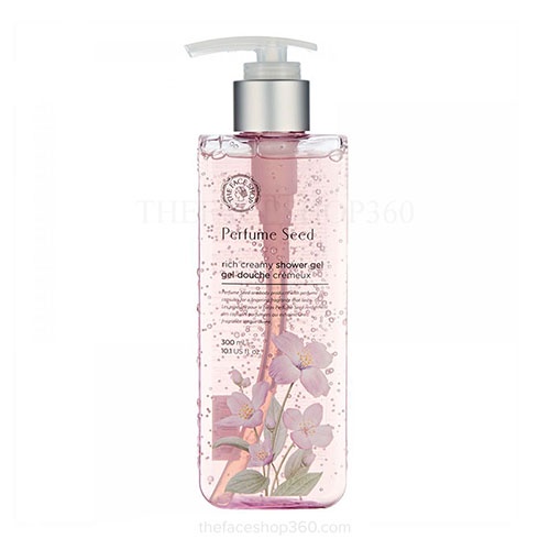 Sữa tắm hương nước hoa, dưỡng da siêu ẩm mịn TheFaces.Shops Perfumes Seed Capsule Body Wash - HONGS KOREA