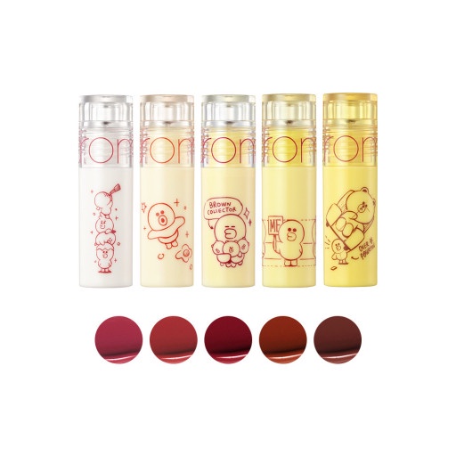 Son tint Romand x Line Friends Juicy Lasting Tint Mini 2g