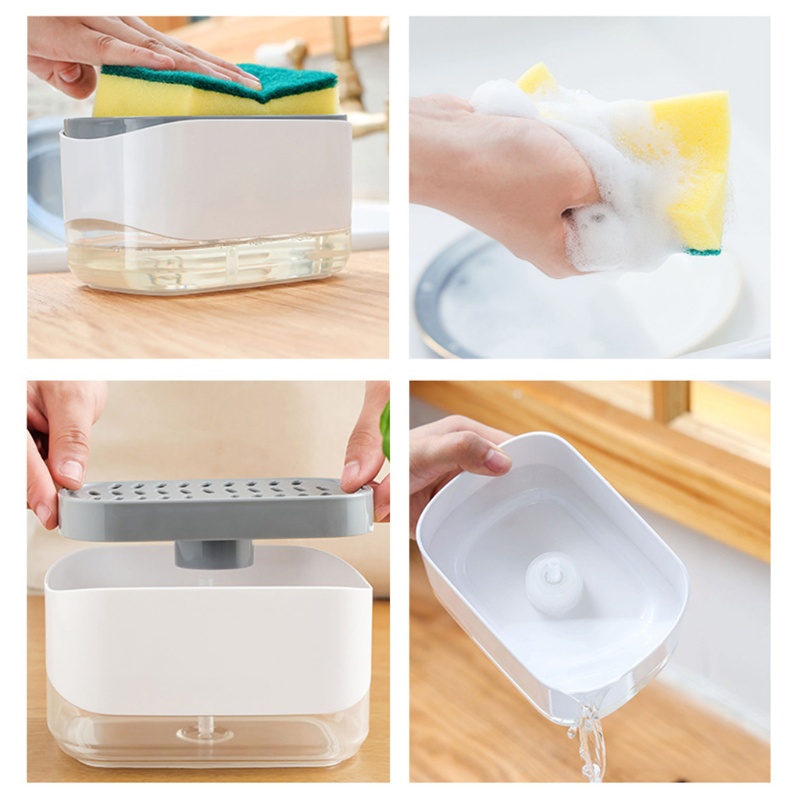 Bình Đựng Xà Phòng Dạng Lỏng 11 8 oz Tiện Dụng Cho Nhà Bếp