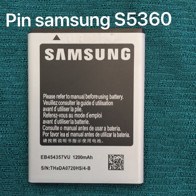 Pin samsung S5360