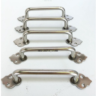 TAY NẮM TỦ INOX ĐẶC- CÓ HOA VĂN