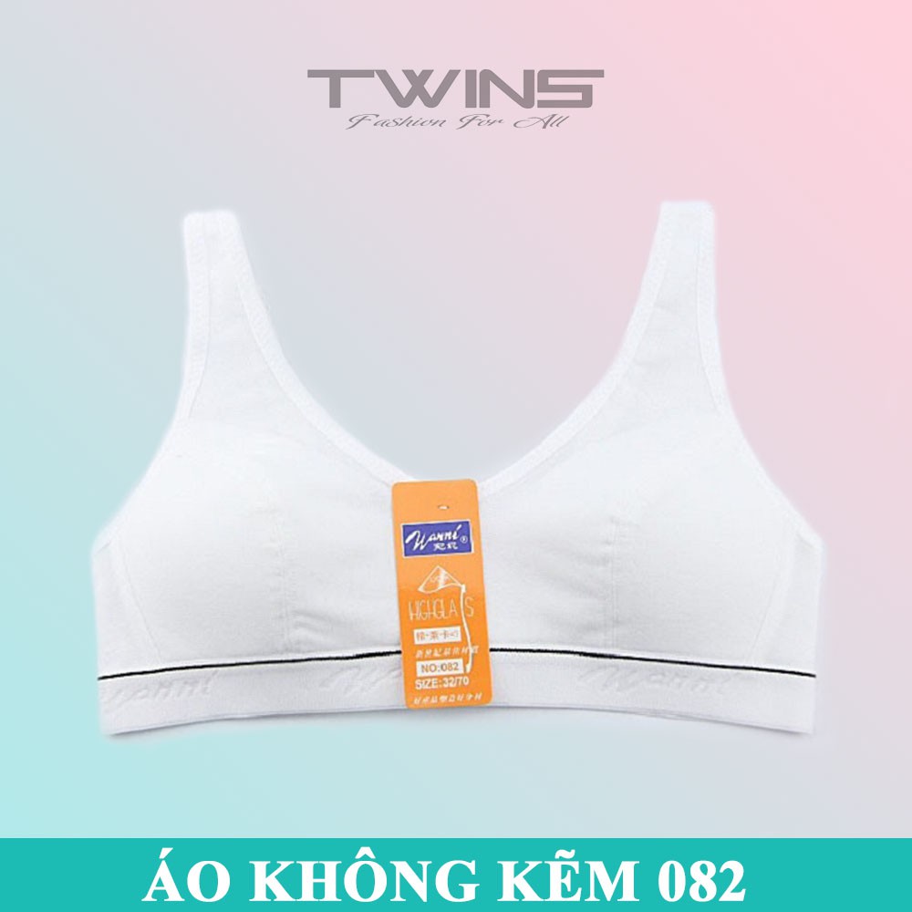 Áo ngực không gọng nữ SD082 chất cotton mút mỏng thấm hút mồ hôi cho học sinh cấp 2, cấp 3 size 32-34-36-38