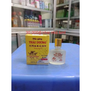 DẦU GỪNG THÁI DƯƠNG