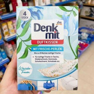 Túi thơm hút ẩm để tủ quần áo Denkmit mẫu mới, hàng xách tay Đức