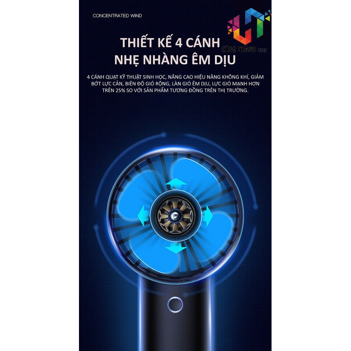 [Hàng Chính Hãng] Quạt mini cầm tay tỏa hương thơm Jisulife F2B | BigBuy360 - bigbuy360.vn