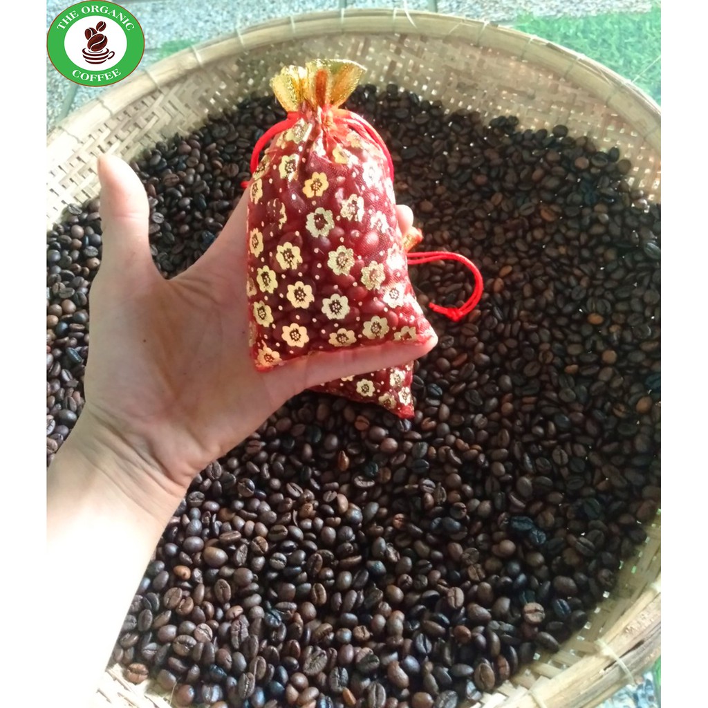 Túi thơm cà phê treo xe ô tô, túi đựng cà phê