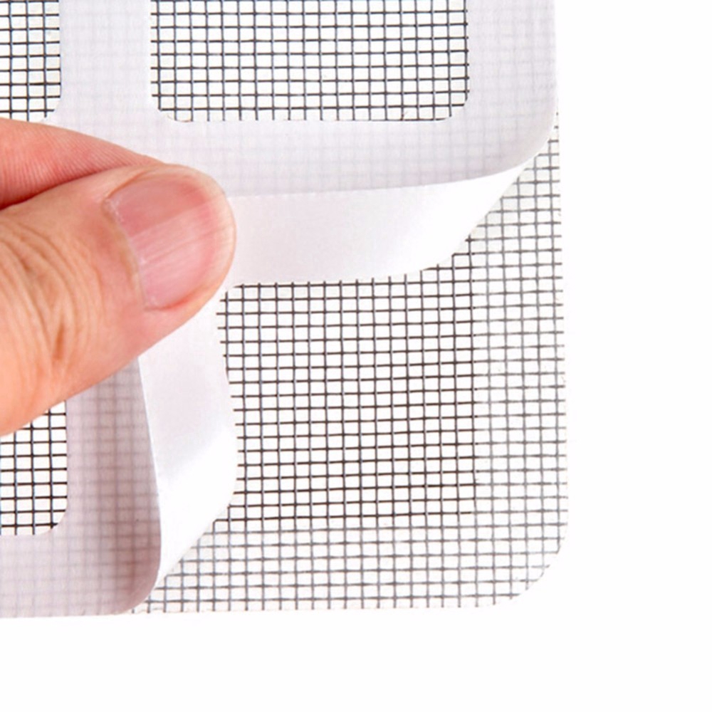 3Pcs/Set Window Curtain Netting Fix Self-Adhesive Patch,Repair Broken Holes Sticker Mesh Sticker