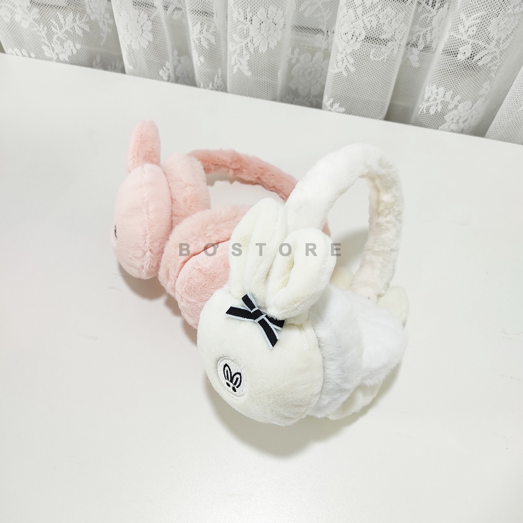 Bịt tai giữ ấm mùa đông hình thỏ đáng yêu , bịt tai mùa đông phong cách Hàn Quốc