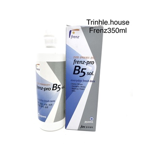 Nước ngâm lens Frenz pro B5 350ml- dụng dịch ngâm rửa kính áp tròng Hàn Quốc.date 2025