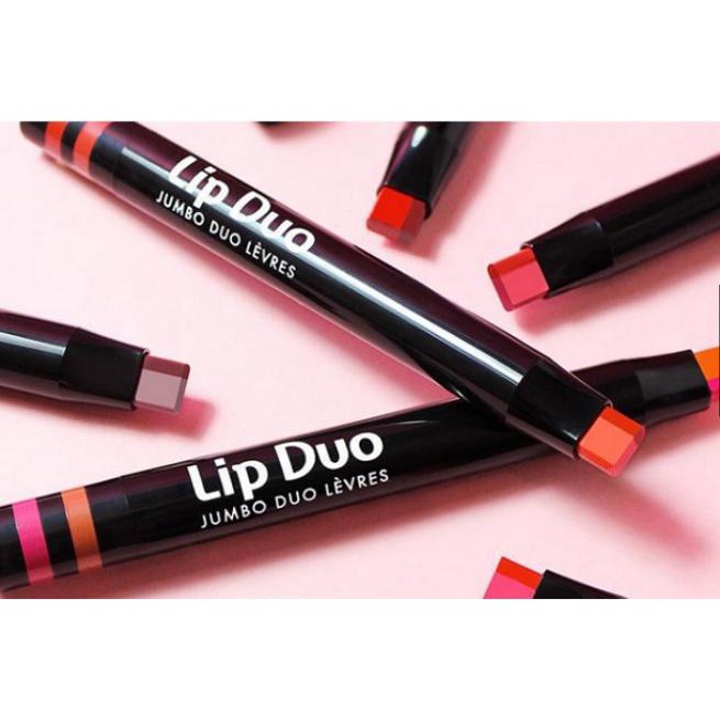 Son bút chì lip duo jumbo duo levres son 2 màu