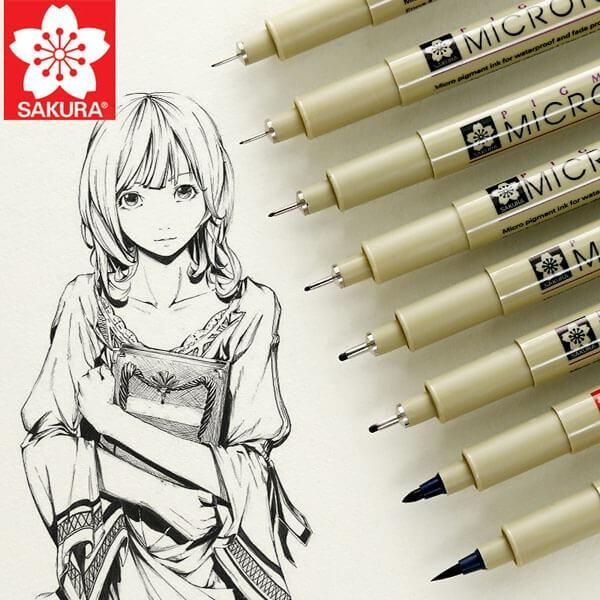 Bút Line Kĩ Thuật Kháng Nước  SAKURA PIGMA MICRON
