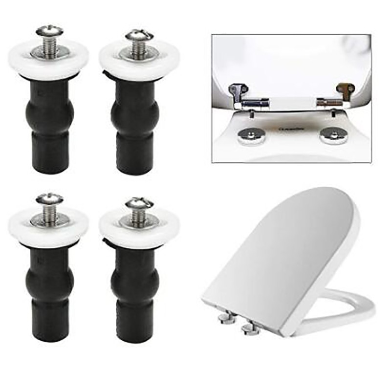 Bộ 2 Ốc Vít Cao Su Cố Định Bồn Cầu Tiện Dụng