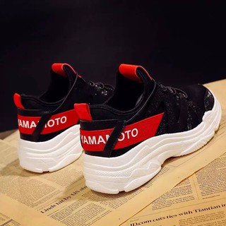 Giày Thể Thao Gót Đỏ Yohji Yamamoto