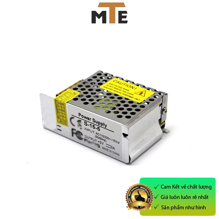 Nguồn tổ ong, nguồn led 5V 3A S-15-5